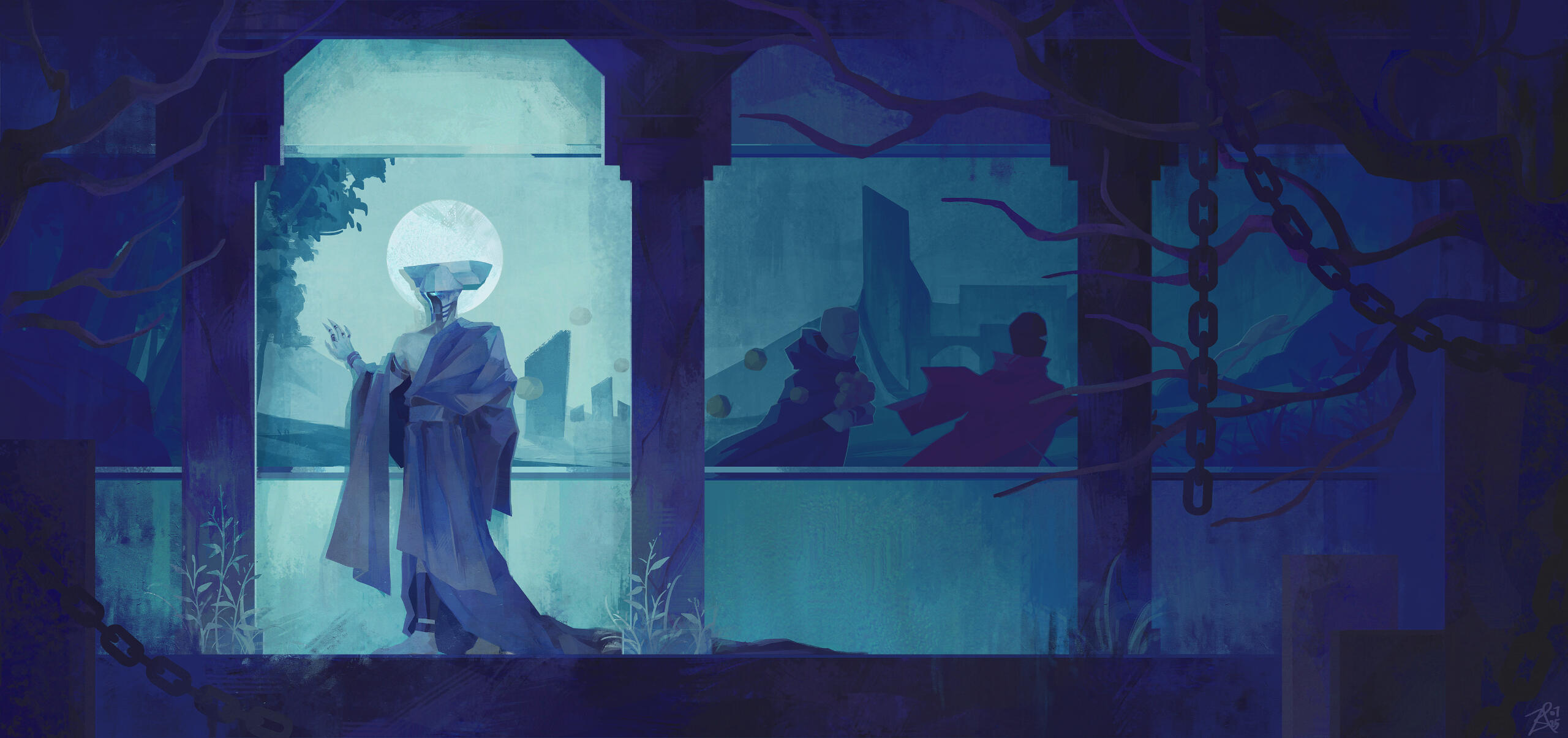 … It sounded like two brothers, chasing glass frogs in the sun. (Mithrix from Risk of Rain 2)